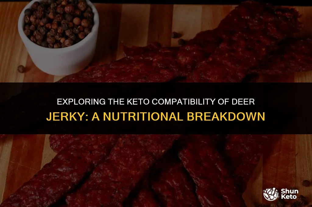 is deer jerky keto friendly