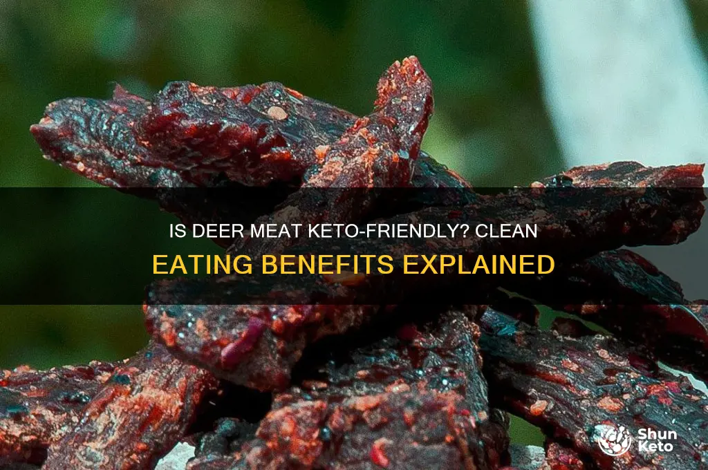 is deer meat clean eating keto