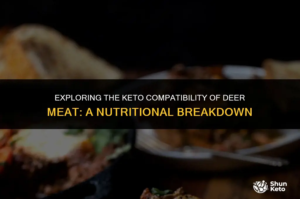 is deer meat keto friendly