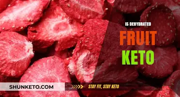 Exploring the Keto-Friendly Potential of Dehydrated Fruits