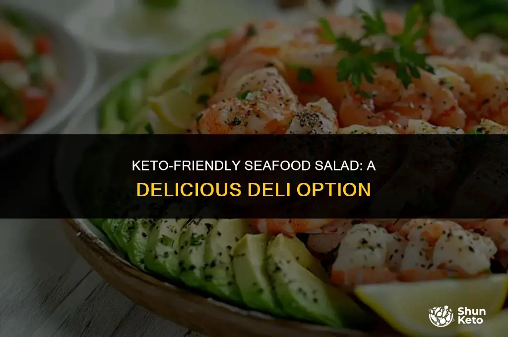 is deli seafood salad keto