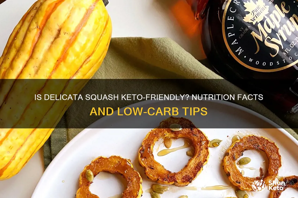 is delicata squash keto friendly to eat