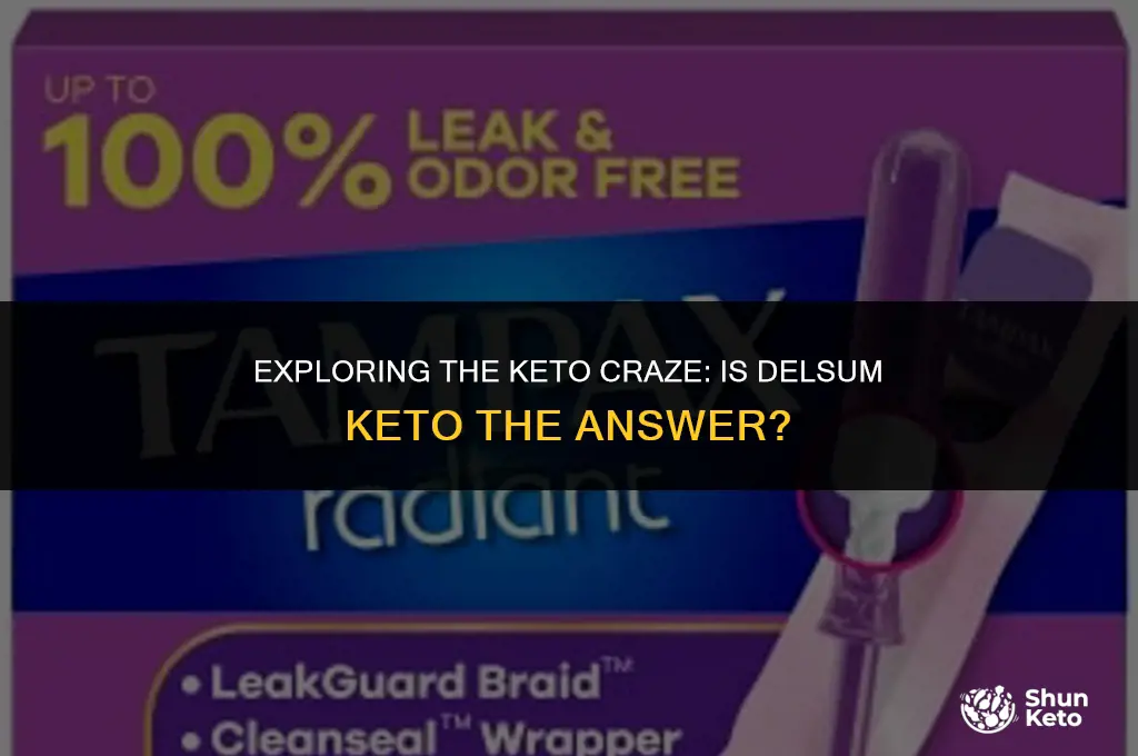 is delsum keto