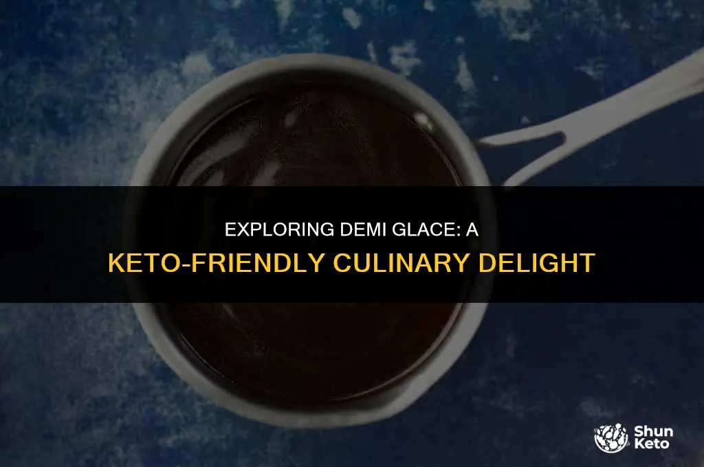 is demi glace keto friendly