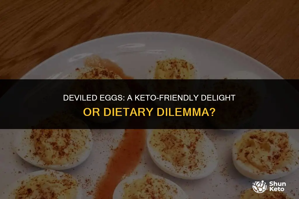 is deviled eggs keto friendly