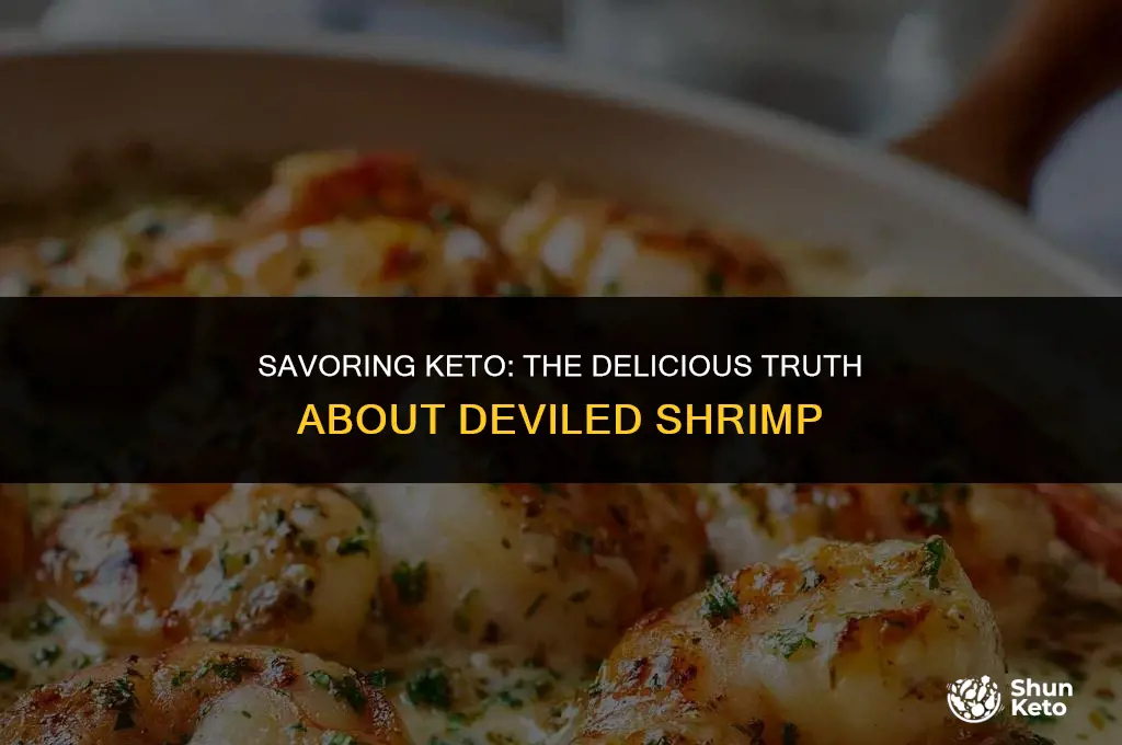 is deviled shrimp keto