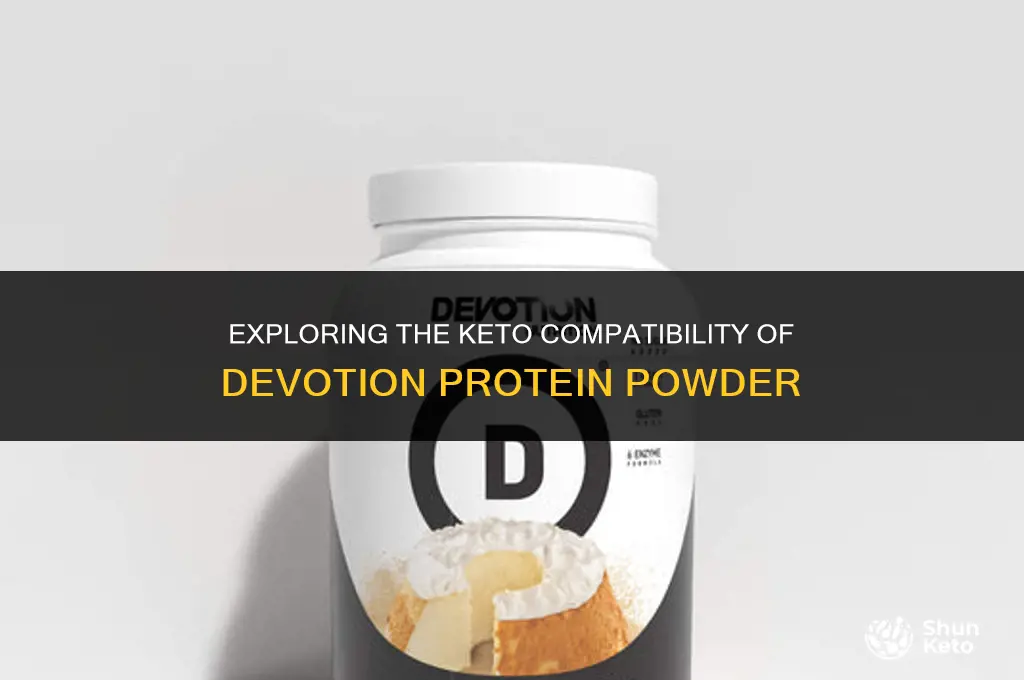 is devotion protein powder keto friendly