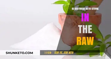 Exploring the Keto-Friendly Sweetener: Dextrose vs Stevia in the Raw