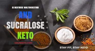 Keto Sweeteners Guide: Dextrose, Maltodextrin, and Sucralose Explained