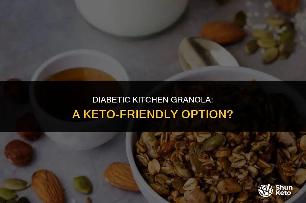 is diabetic kitchen granola keto friendly