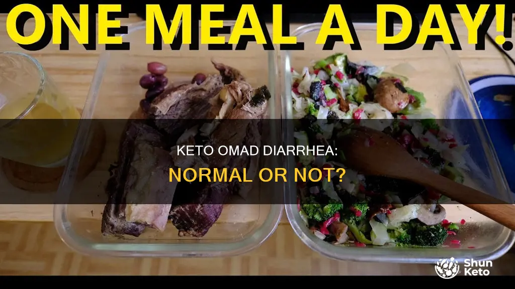 is diareah normal when starting keto omad