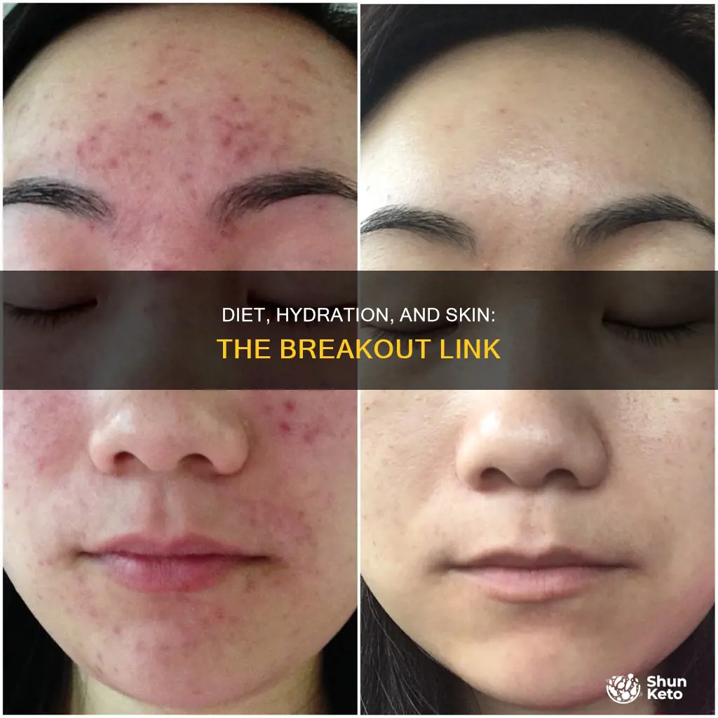 is diet and hydration important to reduce breakouts