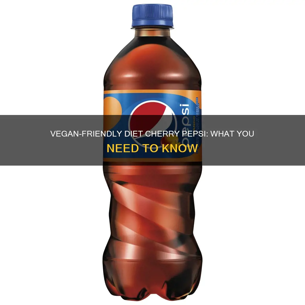 is diet cherry pepsi vegan