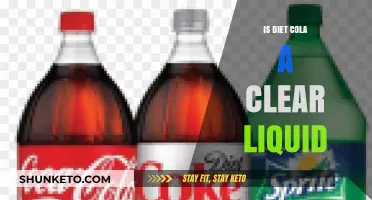 Diet Cola: Clear Liquid or Not?