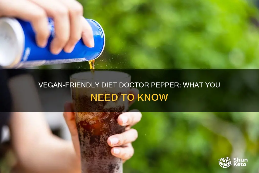 is diet doctor pepper vegan