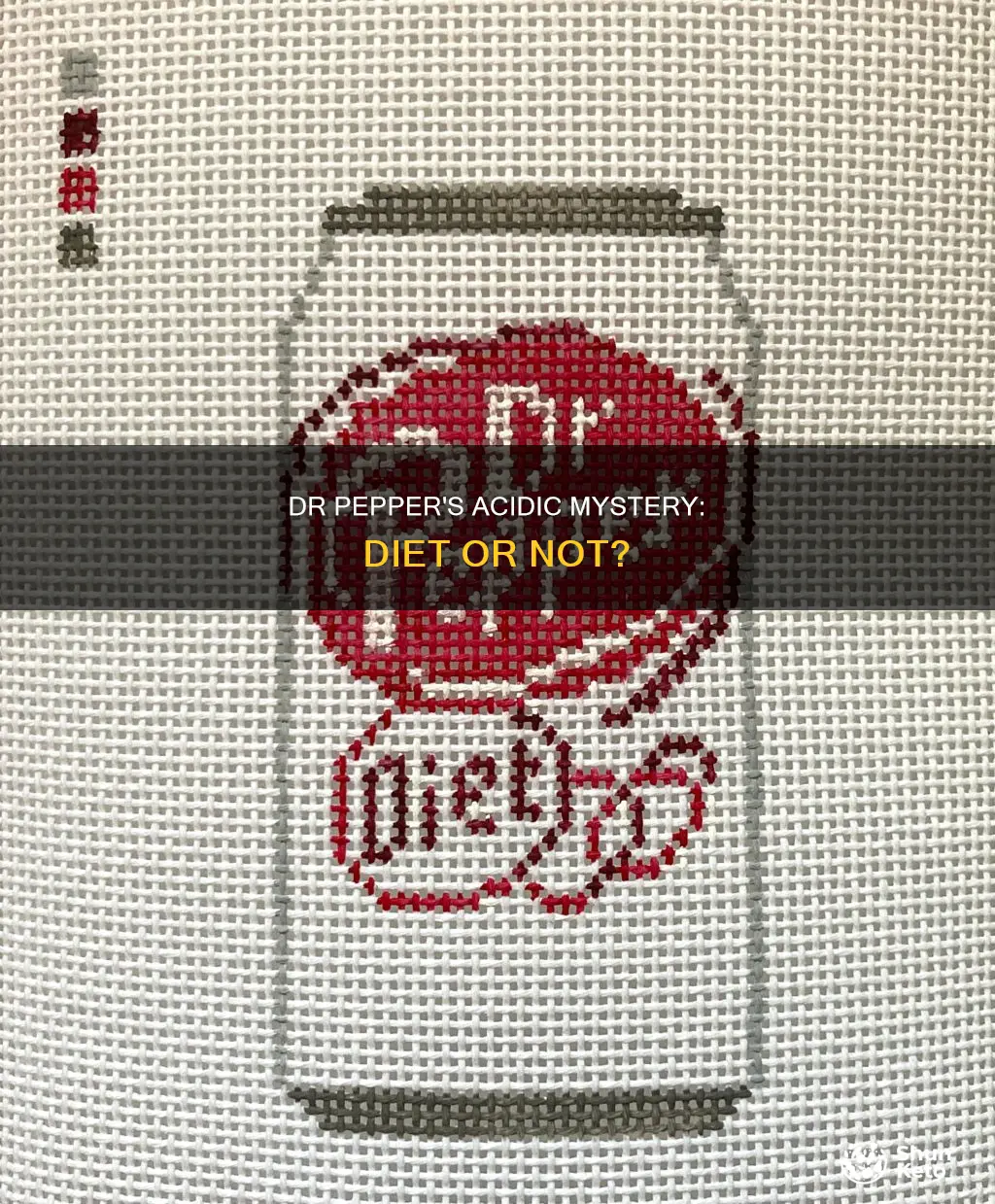 is diet dr pepper acidic