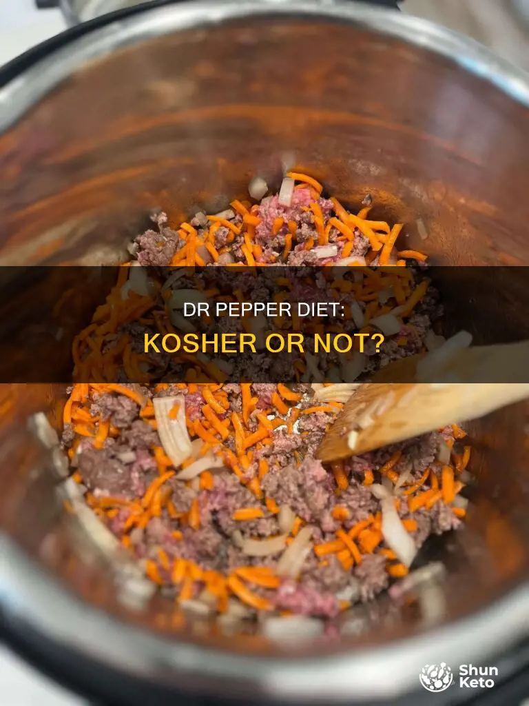 is diet dr pepper kosher