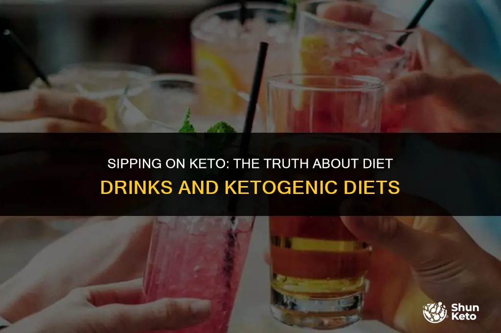 is diet drinks keto friendly