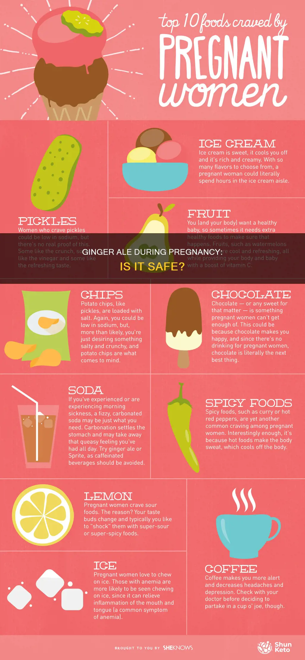is diet ginger ale ok during pregnancy