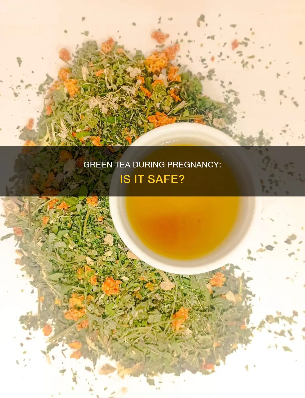 is diet green tea ok during pregnancy
