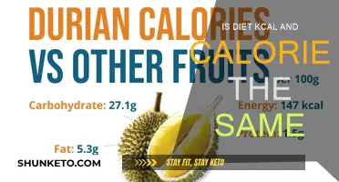 Kcal and Calorie: What's the Difference?