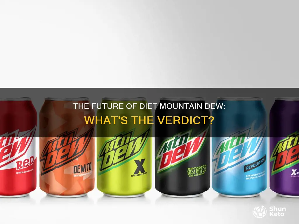 is diet mountain dew going away