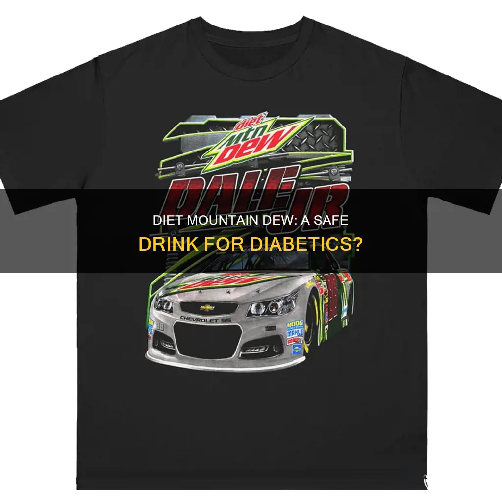 is diet mountain dew okay for diabetics