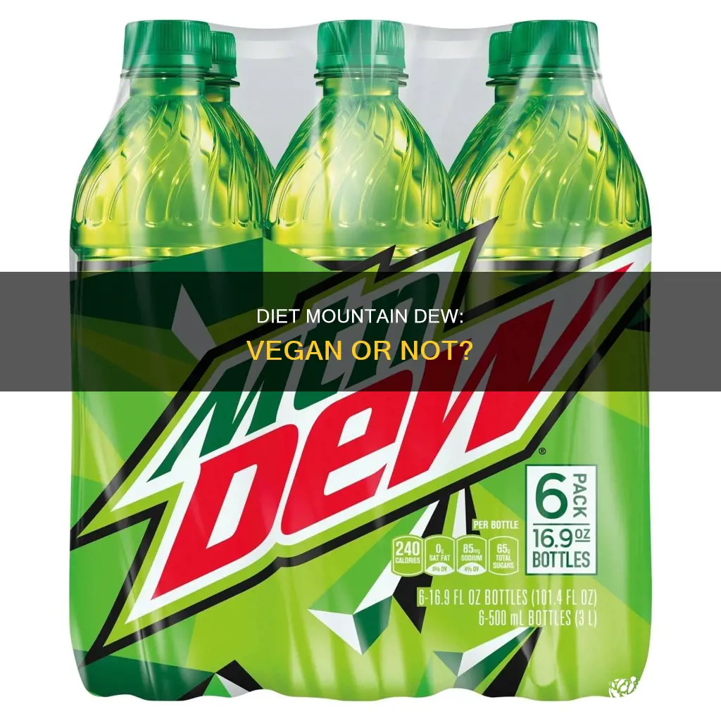 is diet mountain dew vegan