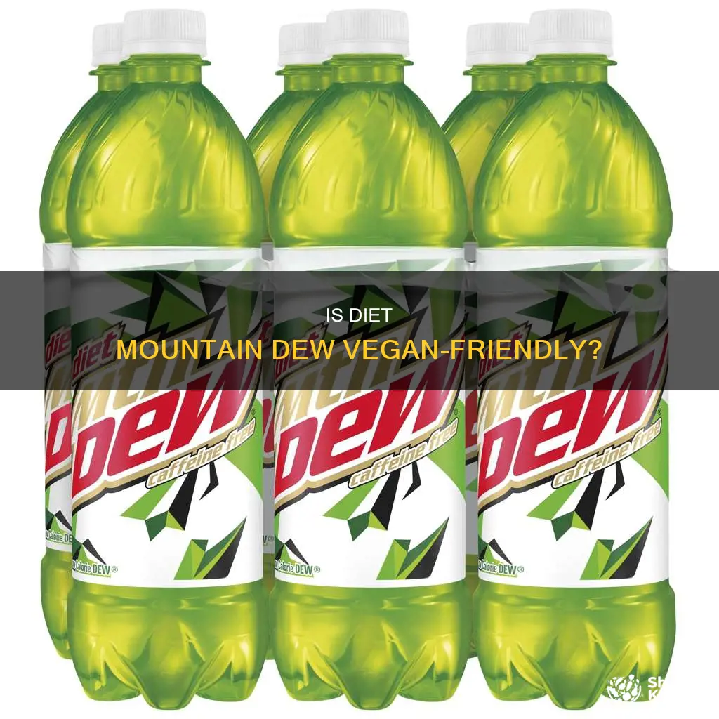 is diet mtn dew vegan