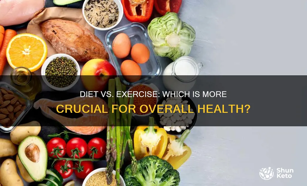 is diet or exercise more important for gov health