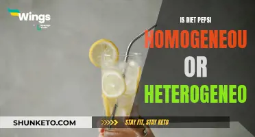 What's in Diet Pepsi? Homogeneous or Heterogeneous Mystery