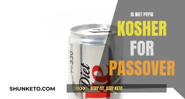 Passover Diet: Is Diet Pepsi Kosher-Friendly?