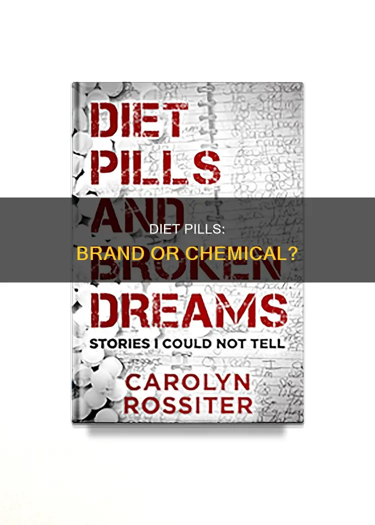 is diet pills a brand name or chemical name