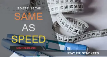 Diet Pills and Speed: What's the Real Difference?
