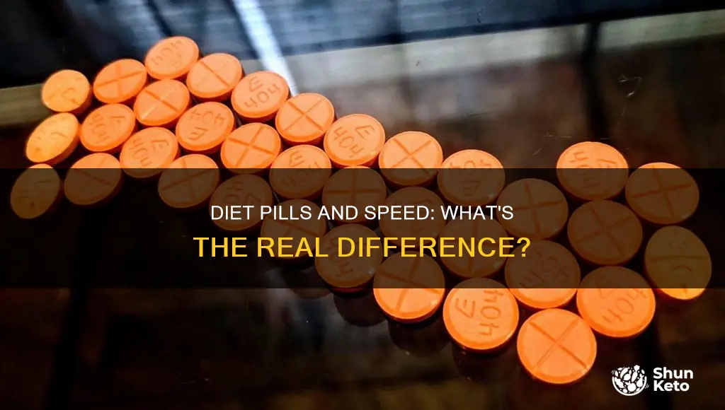is diet pills the same as speed