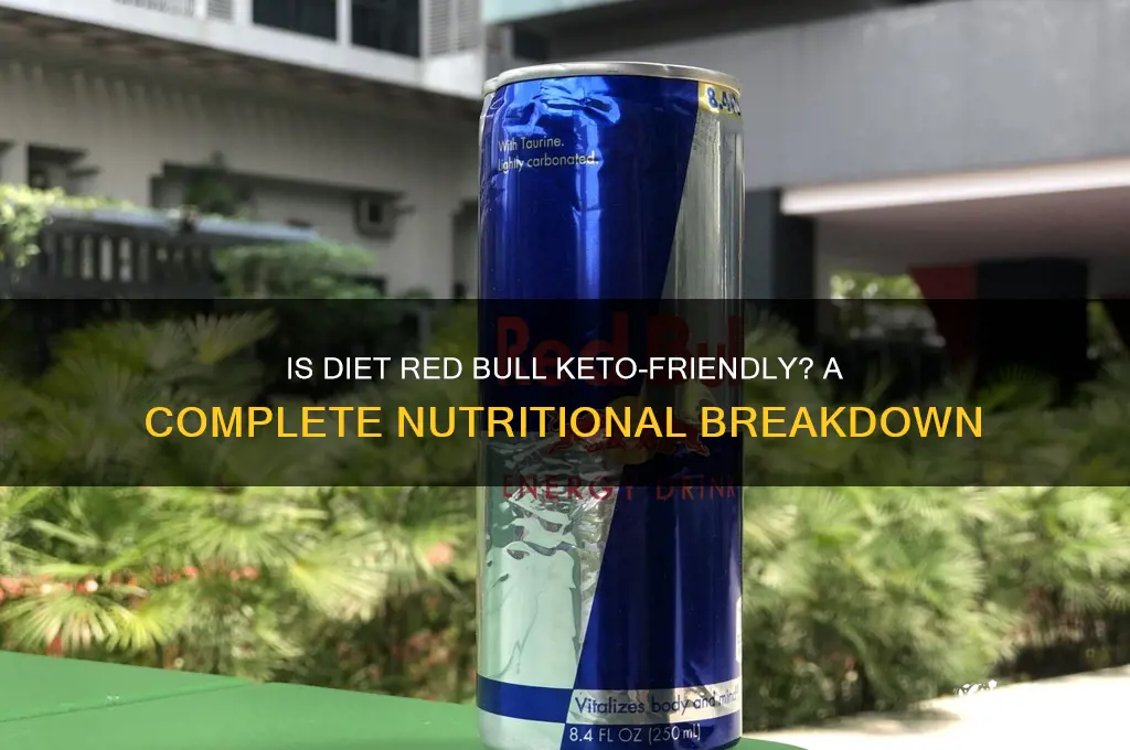 is diet red bull keto