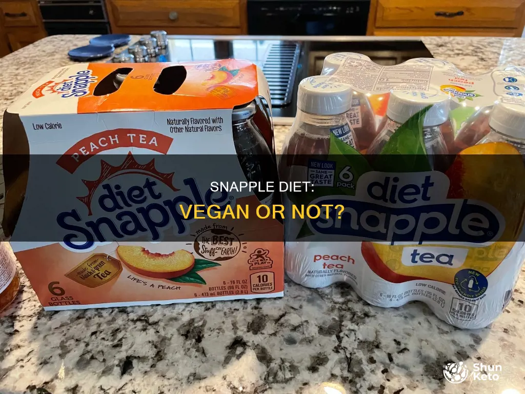 is diet snapple vegan