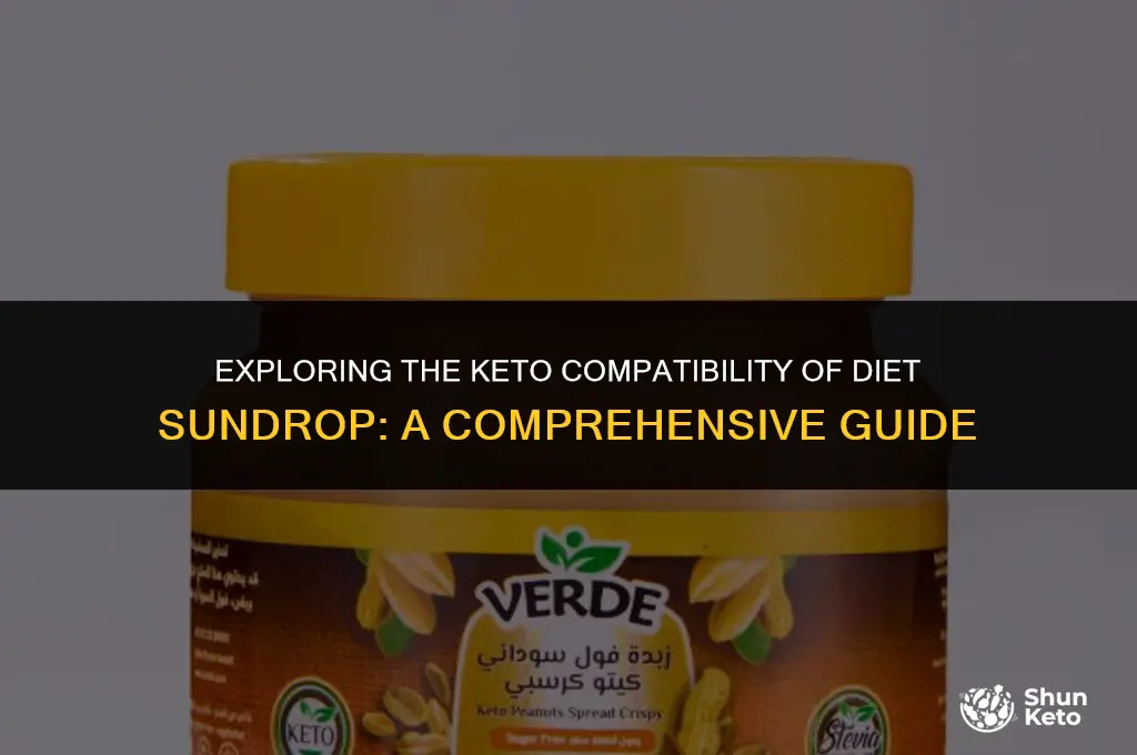is diet sundrop keto friendly