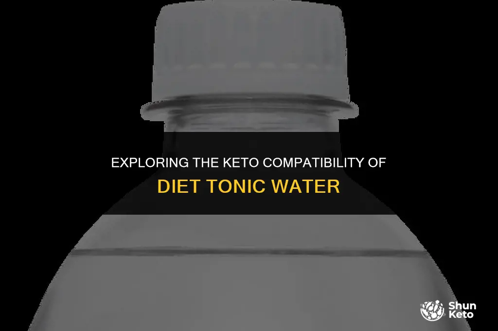 is diet tonic water keto-friendly