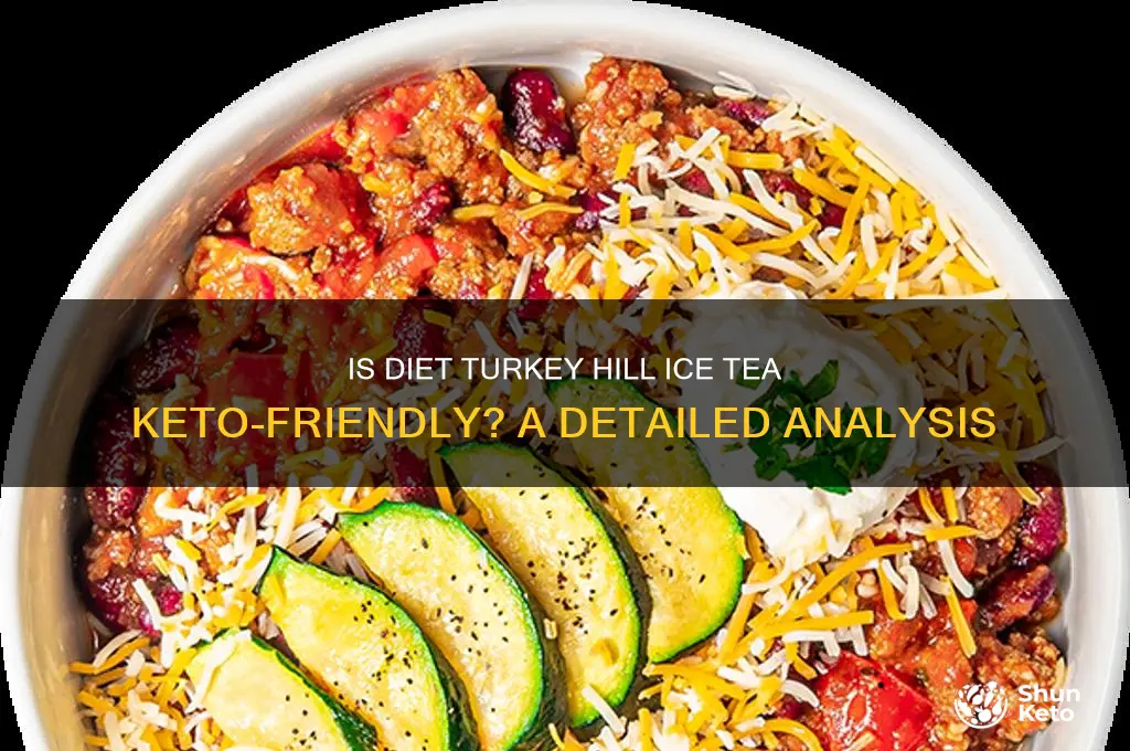 is diet turkey hill ice tea keto