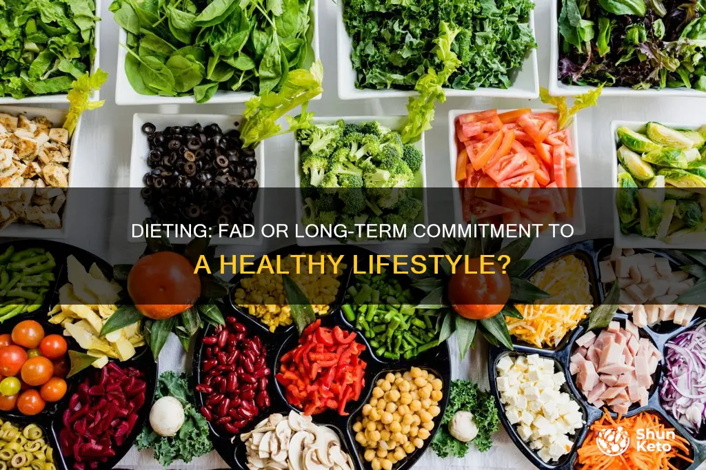 is dieting temporary or a lifestyle change