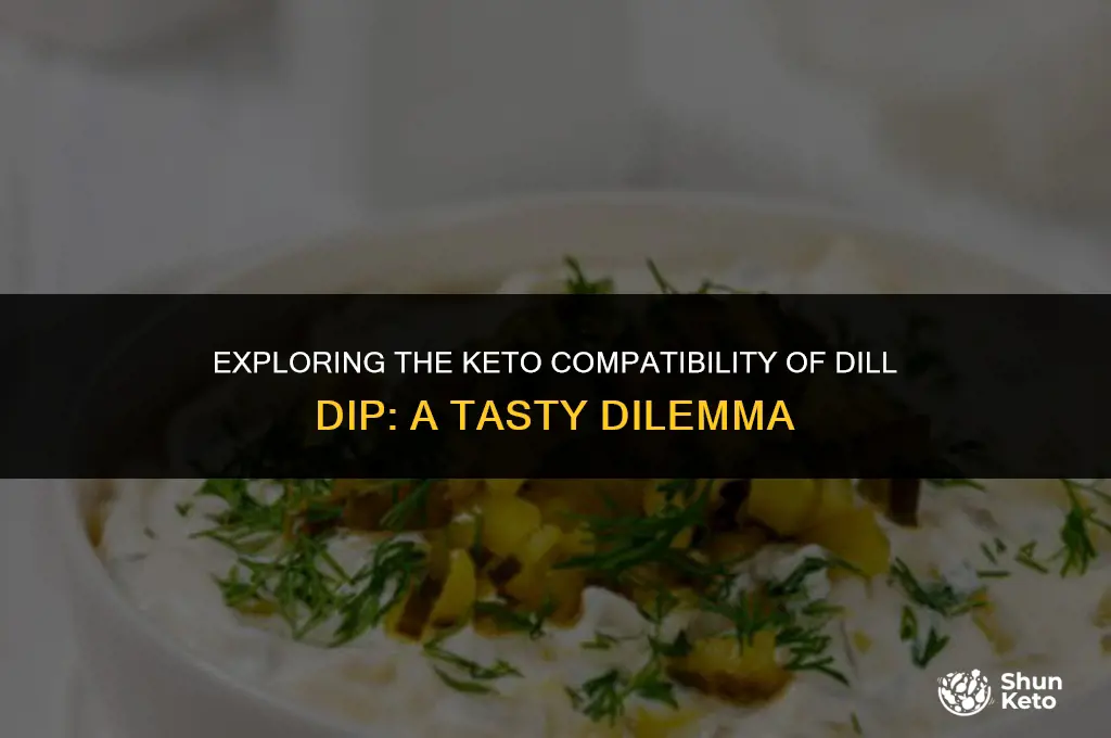 is dill dip keto friendly