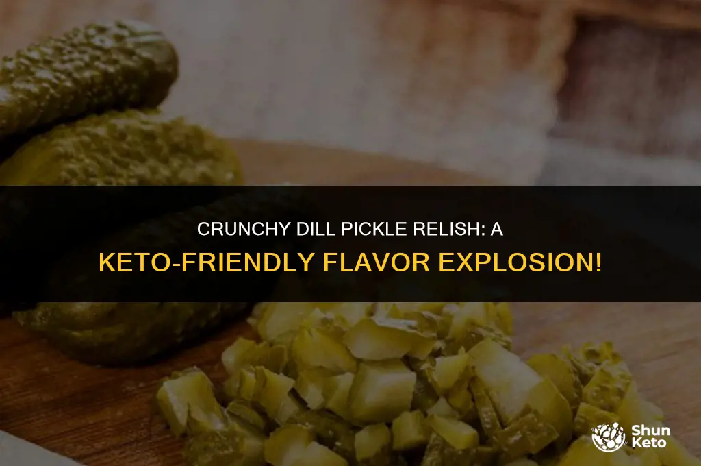 is dill pickle relish keto