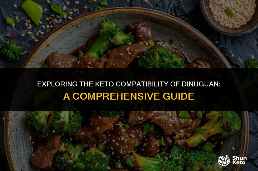 is dinuguan keto friendly