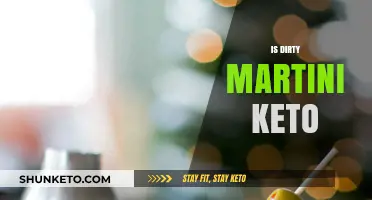 Sipping on Ketosis: The Lowdown on Dirty Martinis and Keto Diets