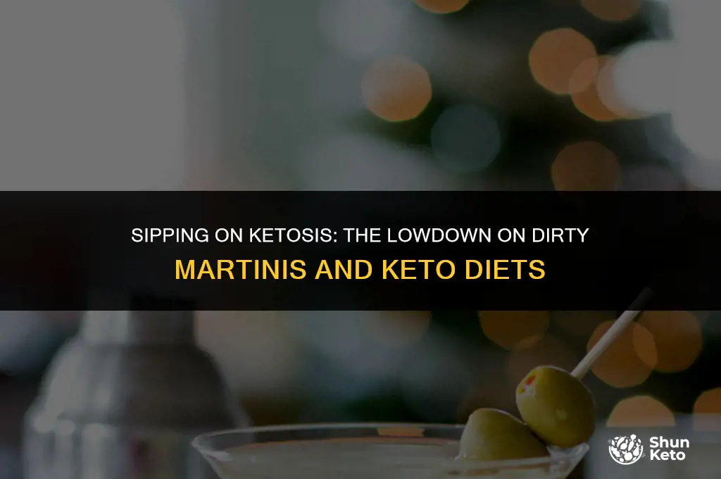 is dirty martini keto