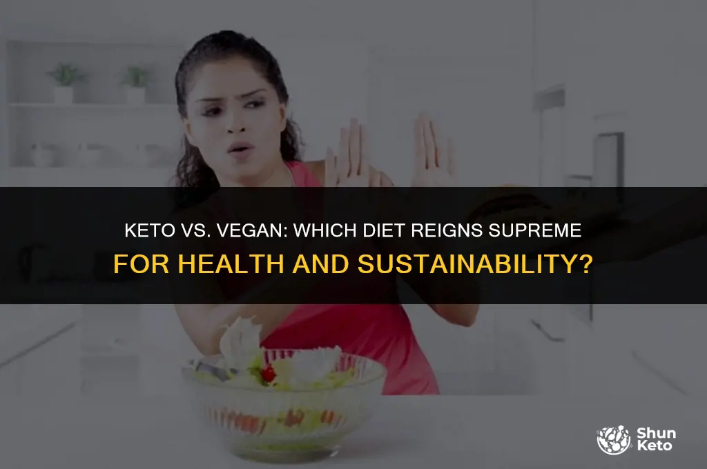 is doing keto better tha being vegan