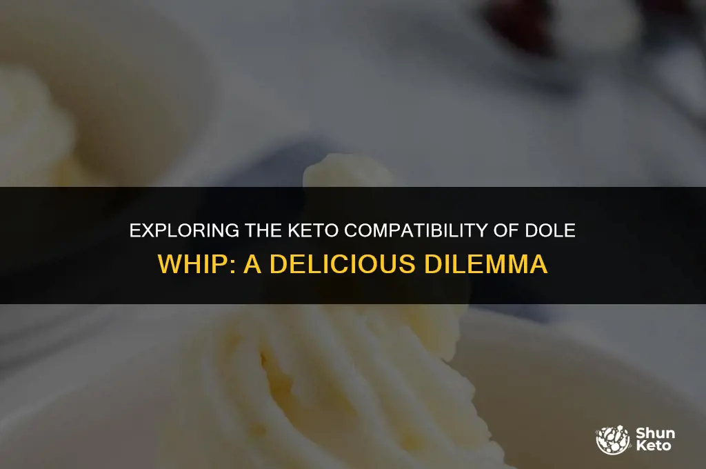 is dole whip keto friendly