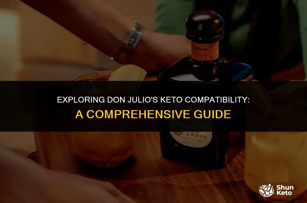 is don julio keto friendly