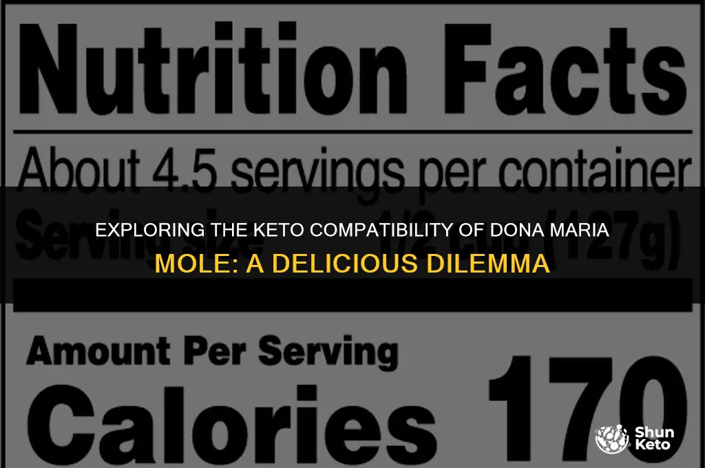 is dona maria mole keto